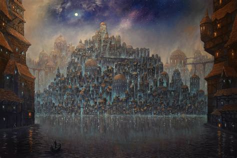 Moonlight City By Aurelijus Langvinis