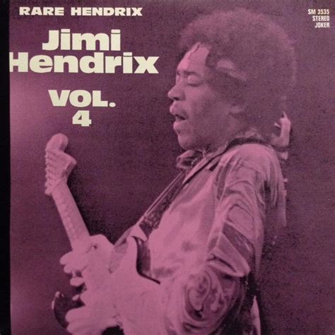 Jimi Hendrix Rare Hendrix Vol 4 1973 Vinyl Discogs