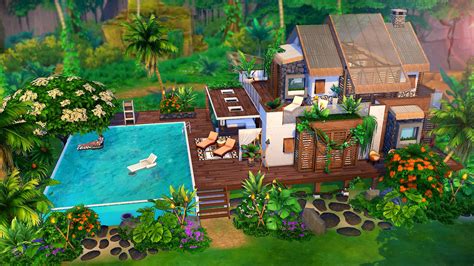 Sarah 🏝🌊 Sims 4 Creations On Twitter Sul Sul I Just Love To Do Jungle Builds So Heres