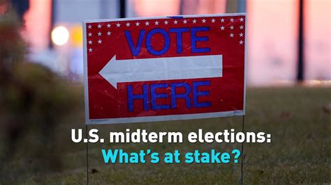 Us Midterm Elections Whats At Stake Youtube