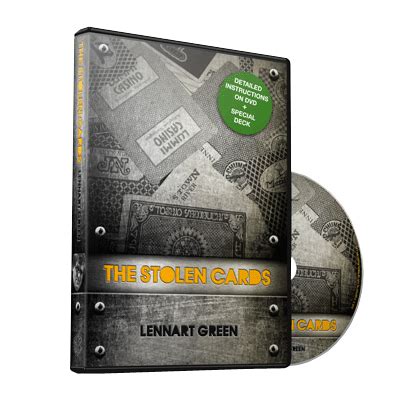 Green card was issued by uscis but you never received it if your green card was lost or stolen and you do not have a copy of the green card, you may be. The Stolen Cards (DVD and Deck) by Lennart Green and Luis De Matos