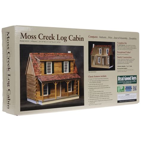 Moss Creek Log Cabin Dollhouse Kit Hobby Lobby 1891555