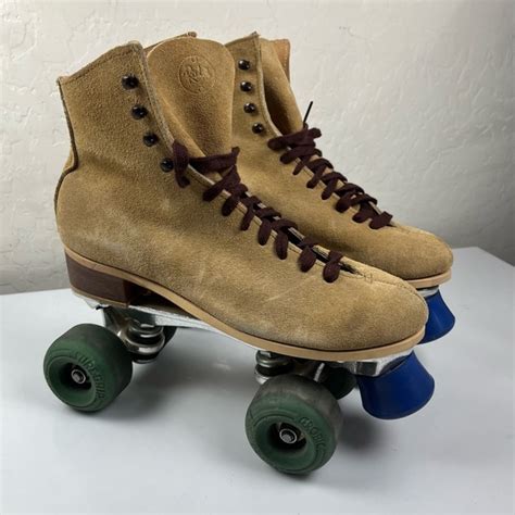 Riedel Shoes Vintage Riedell 3l Jogger Suede Leather Roller Skates