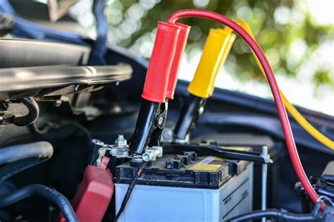 Jumper Cables How To Charge A Car Battery Diagram