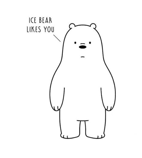 We Bare Bears Human Ice Bear We Bare Bears Ice Bears Apple Logo