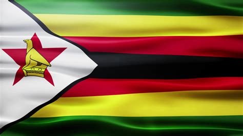 Zimbabwe Flag Stock Video Footage For Free Download