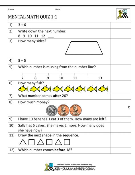 Maths Worksheets For Grade 1 Addition Maths Worksheets For Grade 1