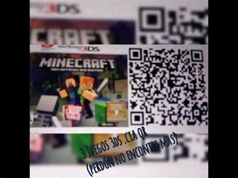 Create a new database with the name '3ds' using utf8_general_ci. 3 juegos de 3ds .cia qr - YouTube