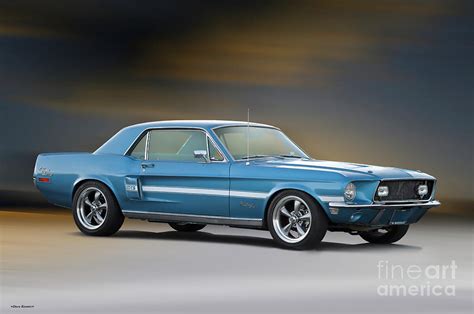 1968 Ford Mustang Gtcs California Special Photograph By Dave Koontz