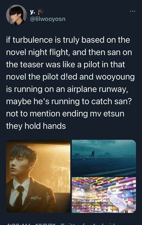 Some Atiny Have Theorized That Turbulance Is Based On The Novel Night