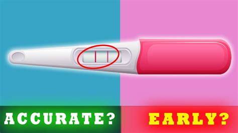 Get Accurate Results How Early Can You Take A Pregnancy Test Youtube