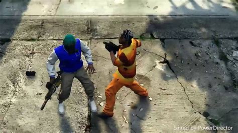 Gta 5 Crips Hoovers And Bloods Gang War Youtube