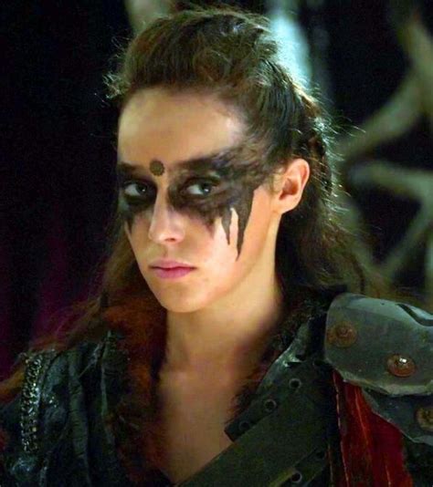 The 100 Poster Lexa Kom Trikru Lexa The 100