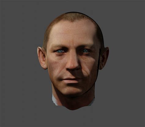 Daniel Craig James Bond 3d Model Cgtrader