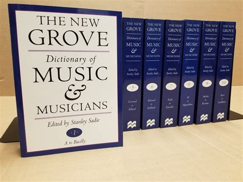 It contains over 47,000 articles from the new grove dictionary of music and musicians, the before beginning you need three pieces of software to maximise grove music online: New Grove Dictionary of Music and Musicians - BklynBooks: Wholesale Bulk Lots for Amazon & Ebay ...