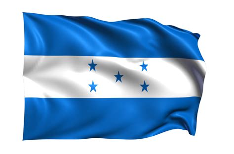 Honduras Waving Flag Realistic Transparent Background 15309687 Png