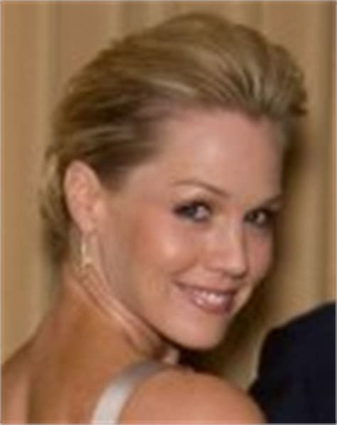 Jennie Garth With Rollers Styled Hair And Rachelle Lef Vre With