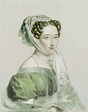 ca. 1820 Adelheid von Anhalt-Bernburg, Grand Duchess of Oldenburg by ...