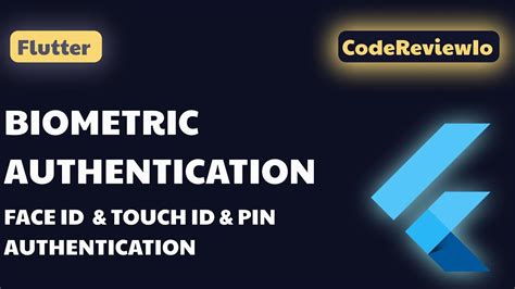 Flutter Biometric Authentication Face Id Touch Id Pin Youtube