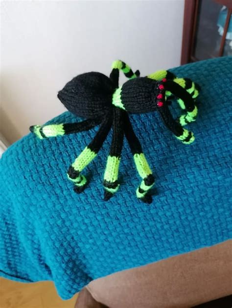 Martin The Spider Knitting Pattern Etsy