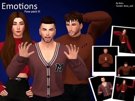 Emotions Ii Pose Pack The Sims 4 Download Simsdomination Vrogue