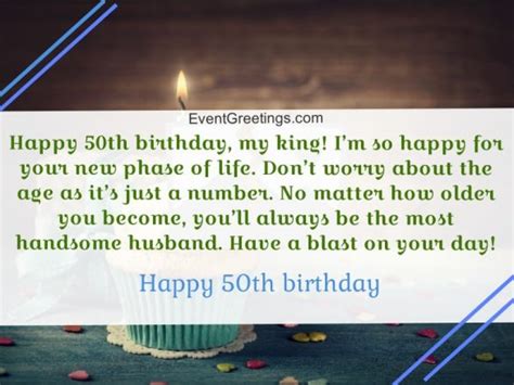 70 Amazing 50th Birthday Wishes And Messages With Love
