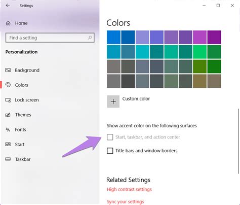 Top 4 Ways To Fix Windows 10 Taskbar Color Not Changing Issue