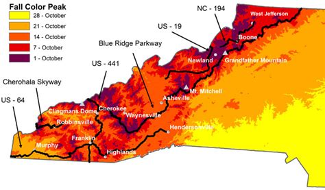 Fall Foliage 2018 Forecast And Guide Blue Ridge Mountain Life