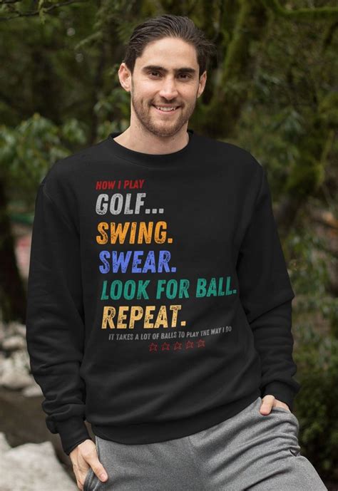 Funny Golf Shirt Golf Ts For Men Golfer Shirt Golf Lover Etsy