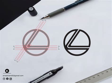 L Monogram Logo Logo Design By Amadul Logo Designer On Dribbble