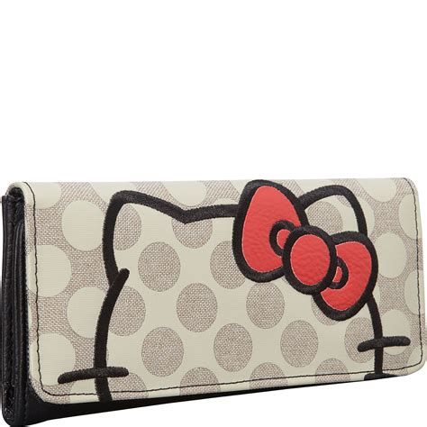 Loungefly Hello Kitty Polka Dot Tri Fold Wallet Hello