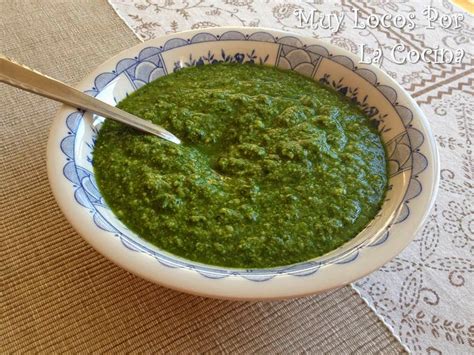 Salsa Pesto De Albahaca Pesto Di Basilico Receta Pesto De