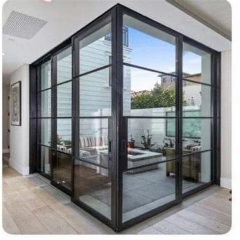 Black Aluminium Modular Glass Office Cabin Rs 400 Square Feet Ram