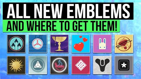 Destiny 2 All Emblems And How To Get Them Activity