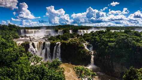 Brazilian Side Of Iguazu Falls Hd Wallpaper 4k Picture 3840x2160