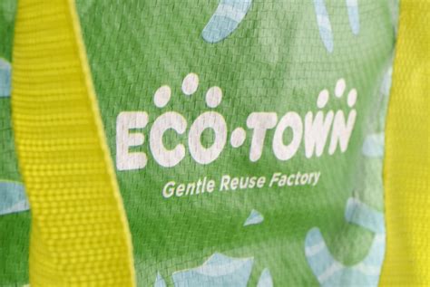 Eco Town Shopping Bag Clarence Lee Design Associates Llc