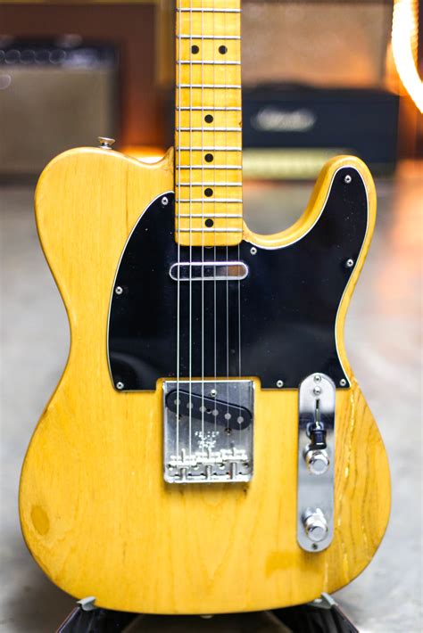 1977 Fender American Standard Telecaster Natural Refin Ohsc Grlc2027 Ebay