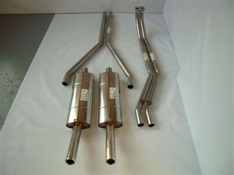 Triumph Tr5 Tr6 Stainless Steel Sports Exhaust System Made In Uk Tr