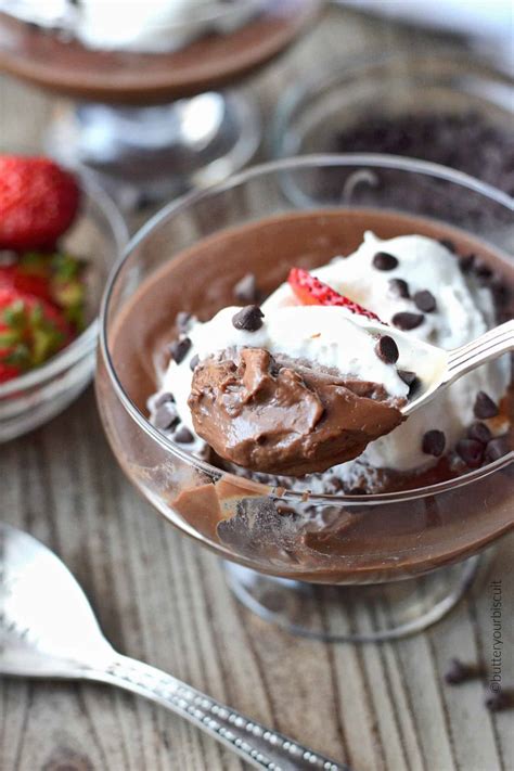 Homemade Chocolate Pudding - Butter Your Biscuit