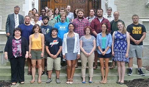 Wooster Geologists Begin A New Year Wooster Geologists
