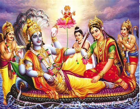Diwali Wallpapers: Lord Vishnu Wallpapers