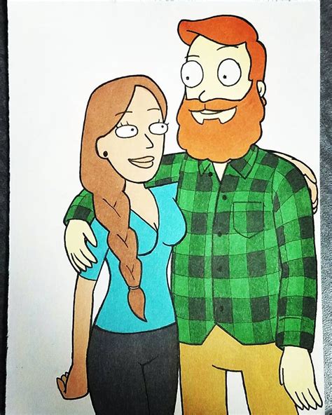 Character Artist Illustrates Himself And His Girlfriend In 10 Different