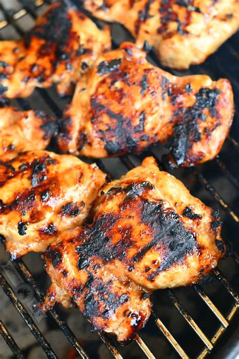 Grilled Chicken Thighs Delicious Easy Chicken Marinated And Grilled