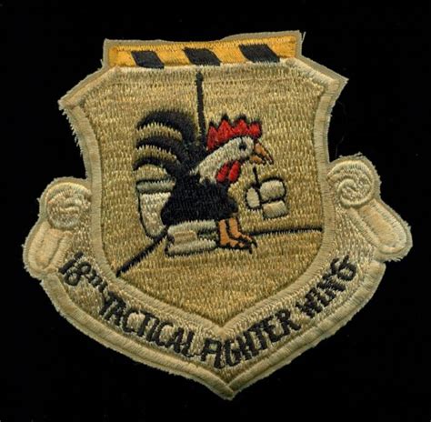 Usaf 18th Tactical Fighter Wing Patch A 8 Ebay
