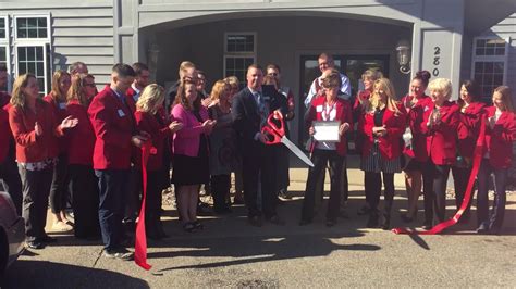 Ribbon Cutting At Big Brothers Big Sisters Of Northcentral Wi Inc Youtube