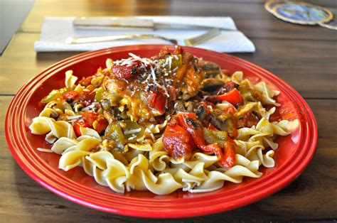 Bake, stirring the potatoes and carrots halfway through, until the chicken is cooked through and the. Pioneer Woman's Chicken Cacciatore | Chicken cacciatore ...