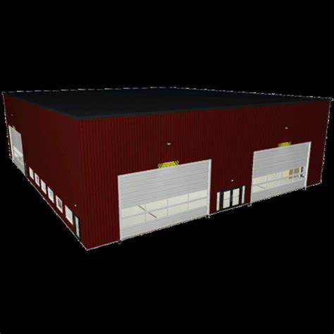 Fs19 Large Mechanic Shop V 1102 Buildings Mod Für Farming Simulator 19