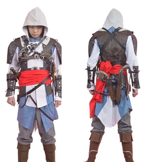 2015 Edward Kenway Costume Assassins Creed IV 4 Black Flag Adult Man