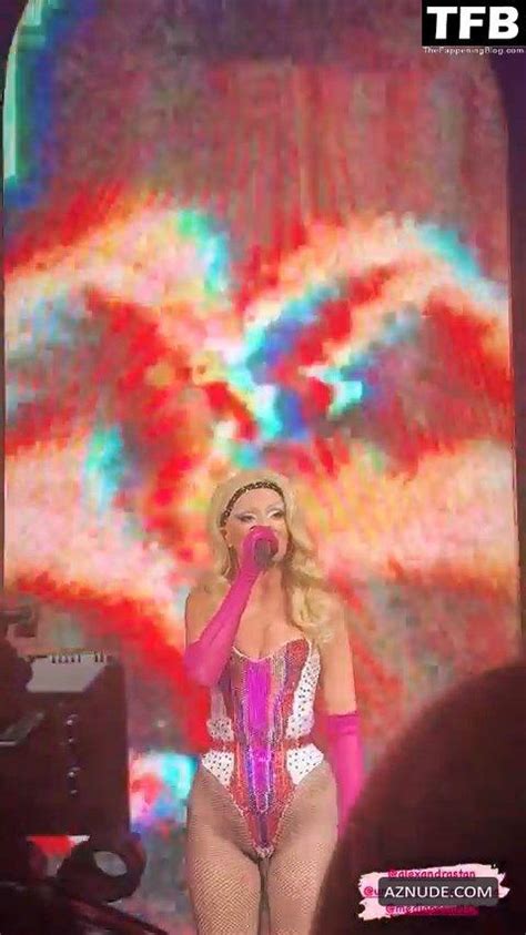 Alexandra Stan Sexy Seen Showing Off Her Hot Figure At The Rainbows Album Presentation Aznude