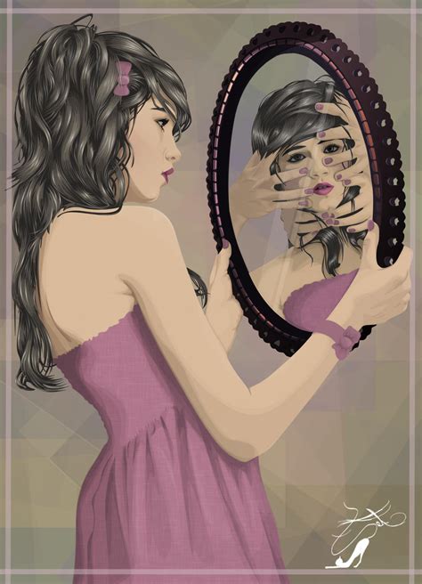 Girl In The Mirror By Setset On Deviantart